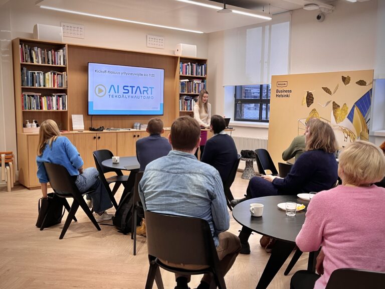Yritysneuvojat tuovat tekoälyn yritysten arkeen